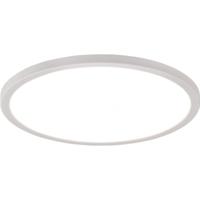 LED Plafondlamp 18W Mat Wit - RGB Dimbaar met Afstandsbediening