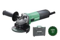 Hikoki haakse slijper 125mm 900w + diamantzaagblad