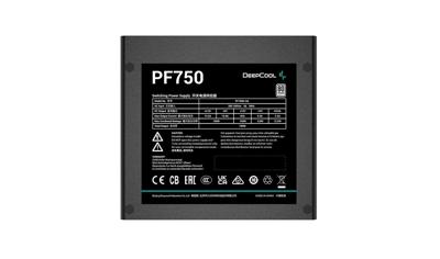 DeepCool PF750 power supply unit 750 W 20+4 pin ATX ATX Zwart