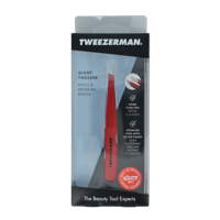 Tweezerman Slant tweezer signature red 1 Stuks