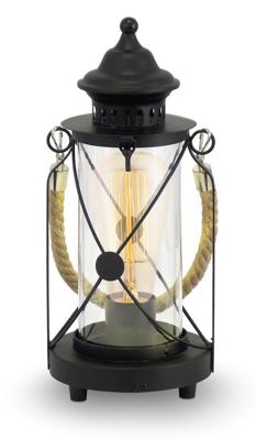 Eglo TafellampBradford antiek zwart - 49283