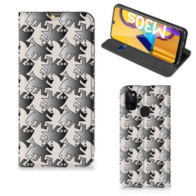 Samsung Galaxy M30s | M21 | Hoesje maken | Salamander Grey