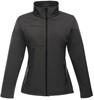 Ragetta RG689 Women´s Softshell Jacket - Octagon II - Seal Grey (Solid)/Black - 38 (12)