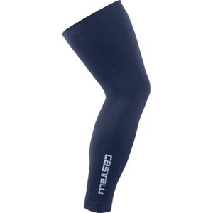 Castelli Pro seamless been warmers blauw S-M