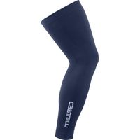 Castelli Pro seamless been warmers blauw S-M