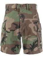 Ralph Lauren RRL short chino imprimé camouflage - Marron