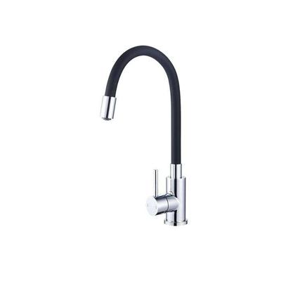 ROUSSEAU Keukenmengkraan Køben - Zonder douche - Geheugenvorm - Grijs en zwart