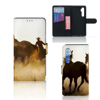 Xiaomi Mi Note 10 Lite Telefoonhoesje met Pasjes Design Cowboy - thumbnail