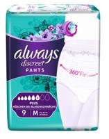 Always Always Discreet Pants - Maat M 9 stuks - thumbnail