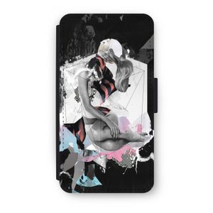 Camouflage de sommeil: iPhone X Flip Hoesje