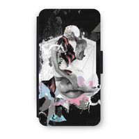 Camouflage de sommeil: iPhone X Flip Hoesje Camouflage de sommeil: iPhone X Flip Hoesje