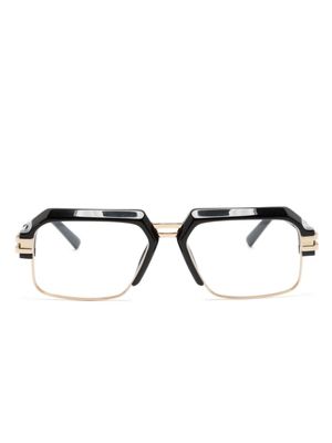 Cazal lunettes de vue 6020 à monture rectangulaire - Noir