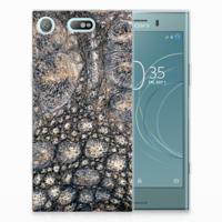 Sony Xperia XZ1 Compact | TPU Hoesje | Krokodillenprint