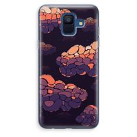 Patroon Wolken: Samsung Galaxy A6 (2018) Transparant Hoesje