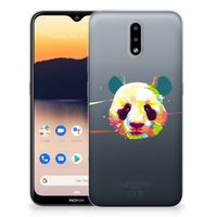 Nokia 2.3 Telefoonhoesje met Naam Panda Color - thumbnail