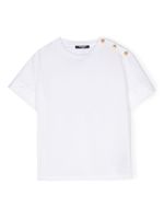 Balmain Kids t-shirt en coton à manches courtes - Blanc - thumbnail