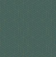 Dutch Wallcoverings Euphorie - Dessin - Groen/Goud