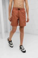 Hugo Boss All Over Print Zwembroek Kids Bruin - Maat 13/14 jaar - Kleur: Bruin | Soccerfanshop