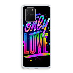 Only Love: Samsung Galaxy S10 Lite Transparant Hoesje