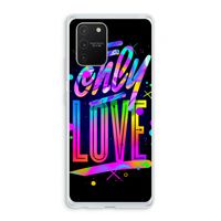 Only Love: Samsung Galaxy S10 Lite Transparant Hoesje