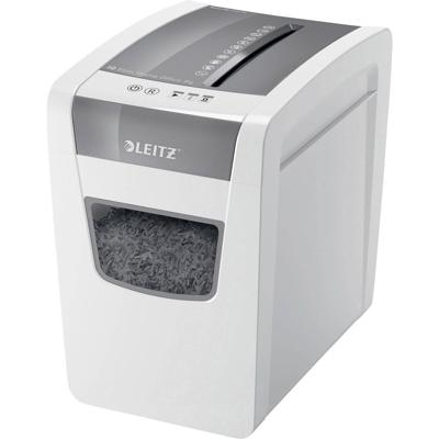 Leitz IQ Slim Home Office P4 Papierversnipperaar 15 vellen Cross cut 4 x 28 mm P-4 23 l Ook geschikt voor Nietjes, Paperclips