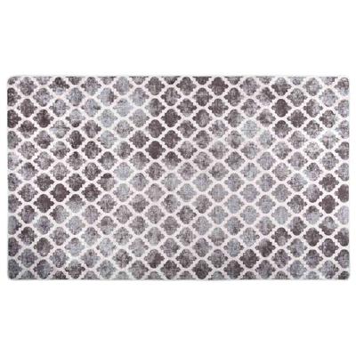 VidaXL Vloerkleed wasbaar anti-slip 120x170 cm meerkleurig