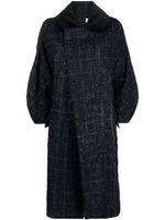 Comme Des Garçons Comme Des Garçons Jas van wolmix - Blauw - thumbnail