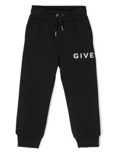 Givenchy Kids pantalon de jogging à logo imprimé - Noir