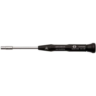 C.K Dopschroevendraaier ESD Sleutelbreedte (metrisch): 3.2 mm Koplengte: 60 mm
