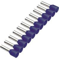 Cimco 187508 Adereindhulzen 1.5 mm² Deels geïsoleerd Zwart 500 stuk(s)