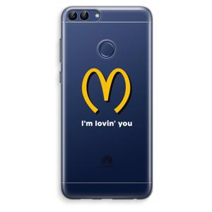 I'm lovin' you: Huawei P Smart (2018) Transparant Hoesje