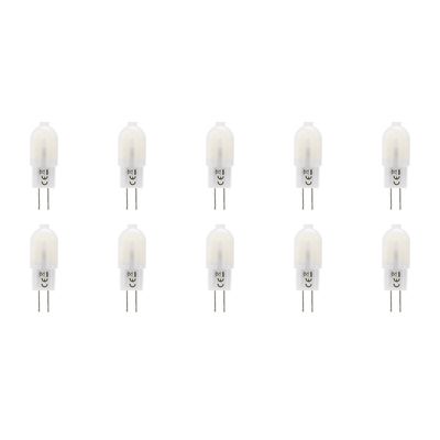 LED Lamp 10 Pack - Aigi - G4 Fitting - 1.3W - Helder/Koud Wit 6500K | Vervangt 12W
