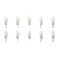 LED Lamp 10 Pack - Aigi - G4 Fitting - 1.3W - Helder/Koud Wit 6500K | Vervangt 12W