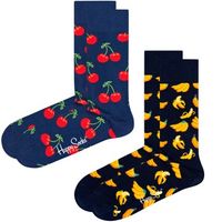Happy socks 2 stuks Classic Cherry Socks * Actie *