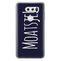 Moatsje!: LG V30 Transparant Hoesje