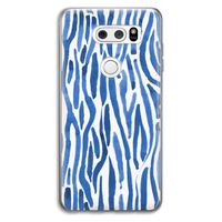 Blauwe nerven: LG V30 Transparant Hoesje