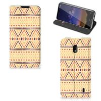 Nokia 2.2 | Hoesje met Magneet | Aztec Yellow