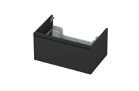 Onderkast INK 1 lade greeploos gelakt 45gr 70 cm x 45 cm x 35 cm Mat antraciet 1240111