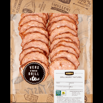 Jumbo Grillworst Naturel ca. 130 g