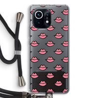 Lipjes: Xiaomi Mi 11 Transparant Hoesje met koord