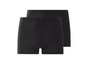 LIVERGY 2 heren boxers (Zwart, L)
