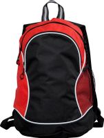Clique 040161 Basic Backpack - Rood - No Size - thumbnail