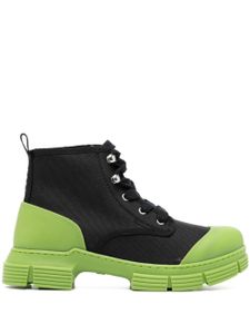 GANNI bottines City - Noir