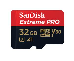 SanDisk Extreme Pro flashgeheugen 32 GB MicroSDHC UHS-I Klasse 10