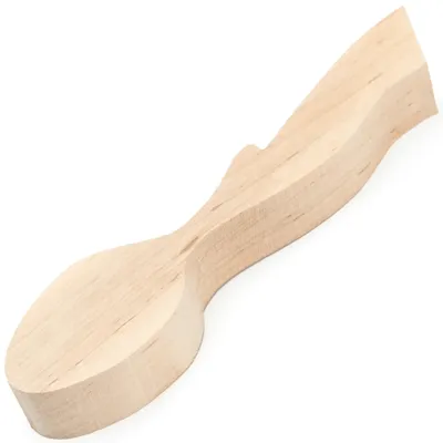 Beavercraft BeaverCraft B2 Lepelblank in Bladvorm voor Houtsnijden