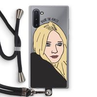 Ashley: Samsung Galaxy Note 10 Transparant Hoesje met koord