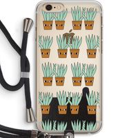 Sansevieria: iPhone 6 PLUS / 6S PLUS Transparant Hoesje met koord