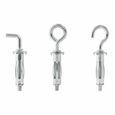 Set van haken, oogbouten en hangers Rapid Ø 11 x 37 mm Uitbreiding Metaal 12 Stuks