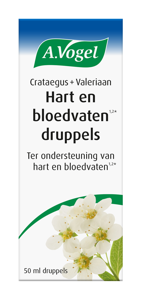 A.Vogel Crataegus + Valeriaan Hart en Bloedvaten Druppels