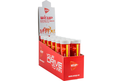 Wcup - electrolyte tablets lemon 12 stuks